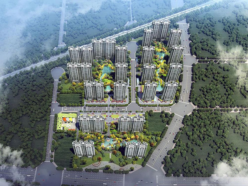 南昌市青山湖區崗下安置小區城市棚戶(hù)區改造安置房建設項目