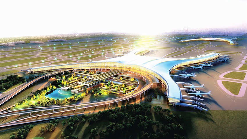 重慶江北國際機場(chǎng)東航站區及第三跑道建設工程項目三通一平工程